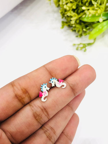 925 Silver Sea Earrings